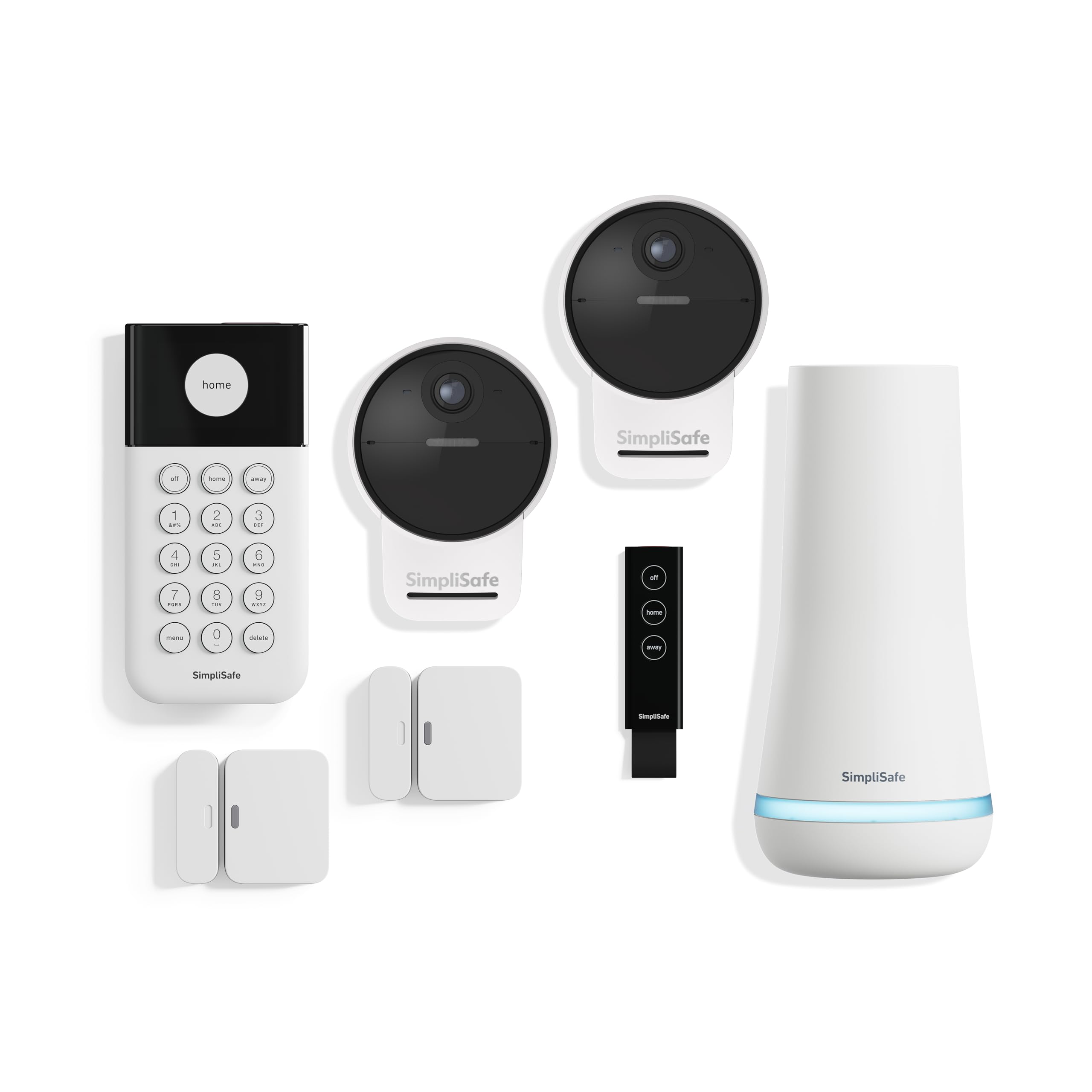 SimpliSafe 7-Piece Wireless Outdoor Security System with Monitoring