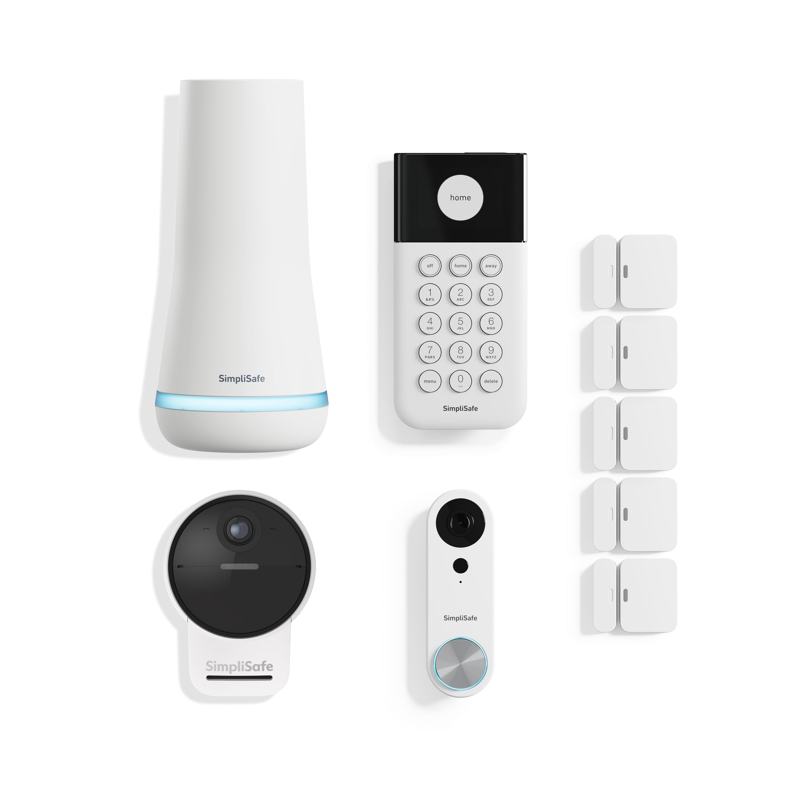 SimpliSafe 9-Piece Wireless Security System with Outdoor Camera