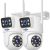 Hiseeu Wireless Outdoor Security Cameras with 360° Pan & Tilt