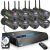 Wireless Security Camera System with 90 Days Storage